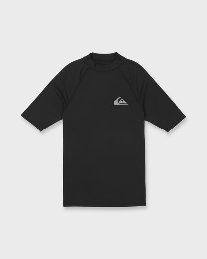 Everyday UPF 50 Short Sleeve Rashguard - Black - Quick Silver