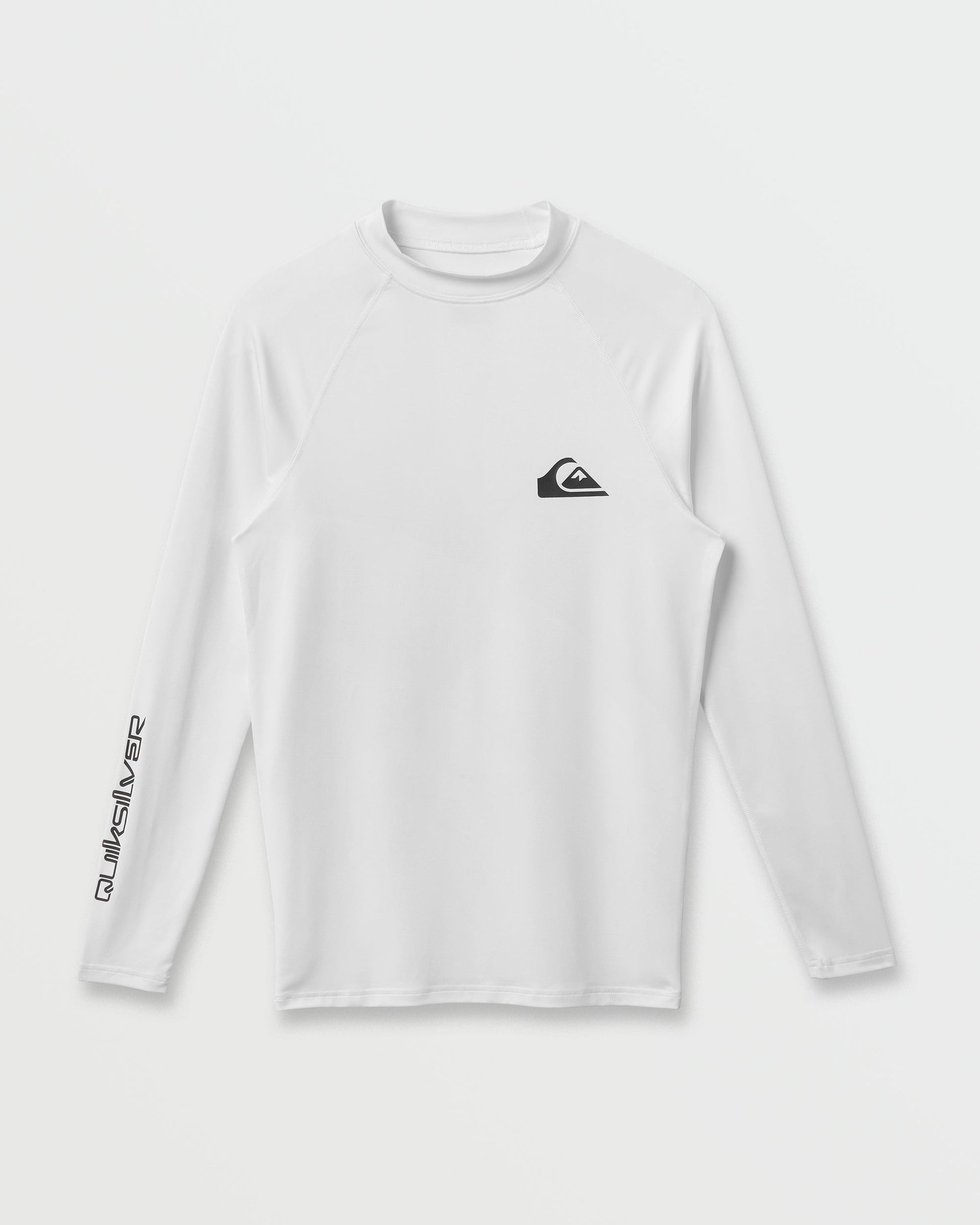 Everyday UPF 50 Long Sleeve Rashguard - White - Quick Silver