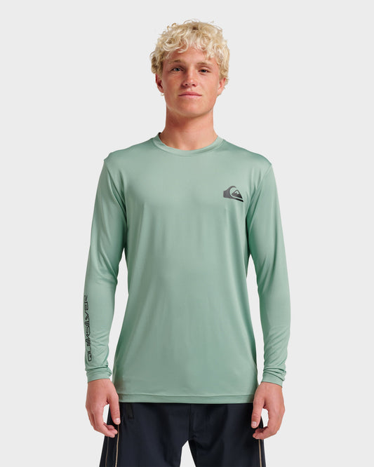 Everyday Long Sleeve Surf Tee - Granite Green - Quick Silver