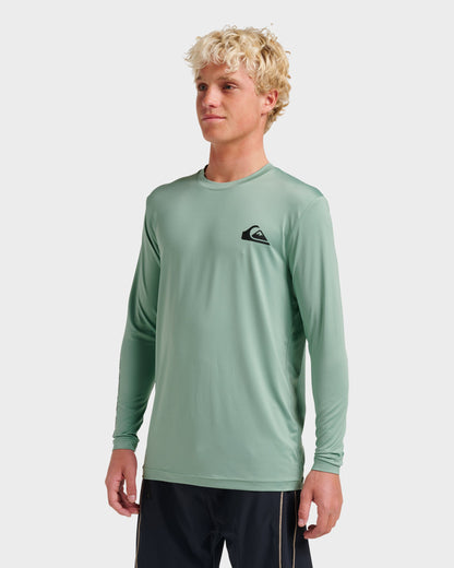Everyday Long Sleeve Surf Tee - Granite Green - Quick Silver