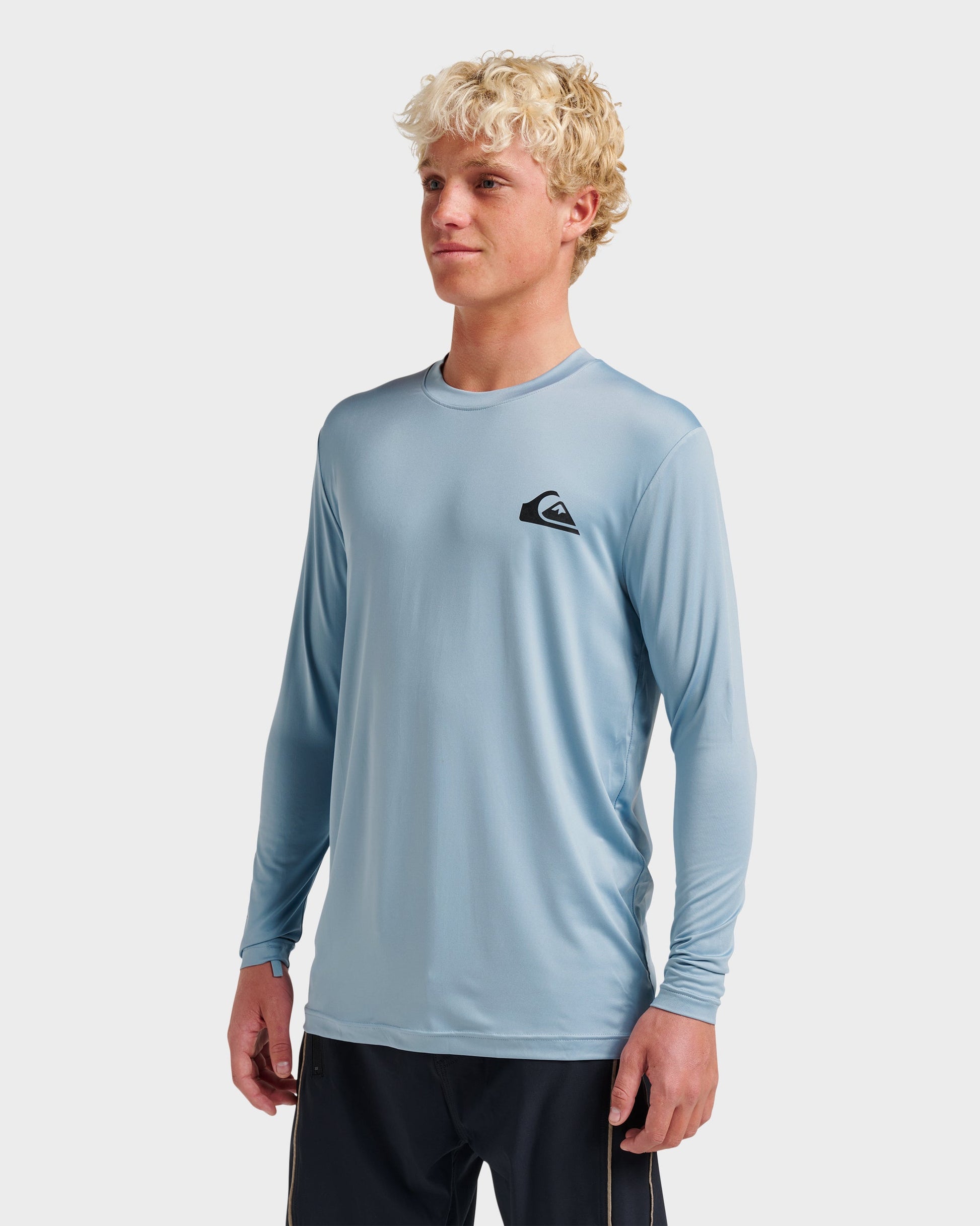 Everyday Long Sleeve Surf Tee - Ashley Blue - Quick Silver