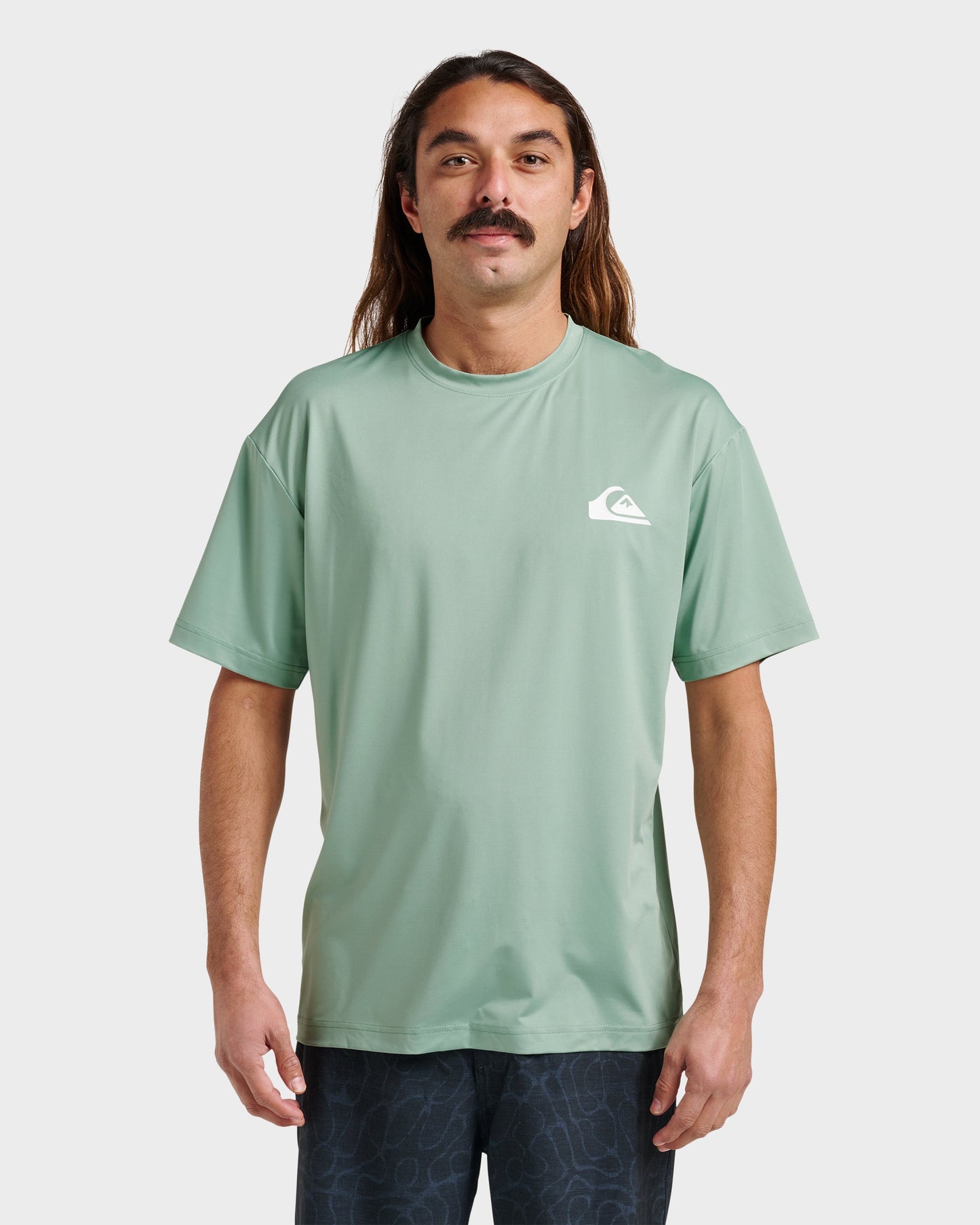 Everyday Short Sleeve Surf Tee - Granite Green - Quick Silver
