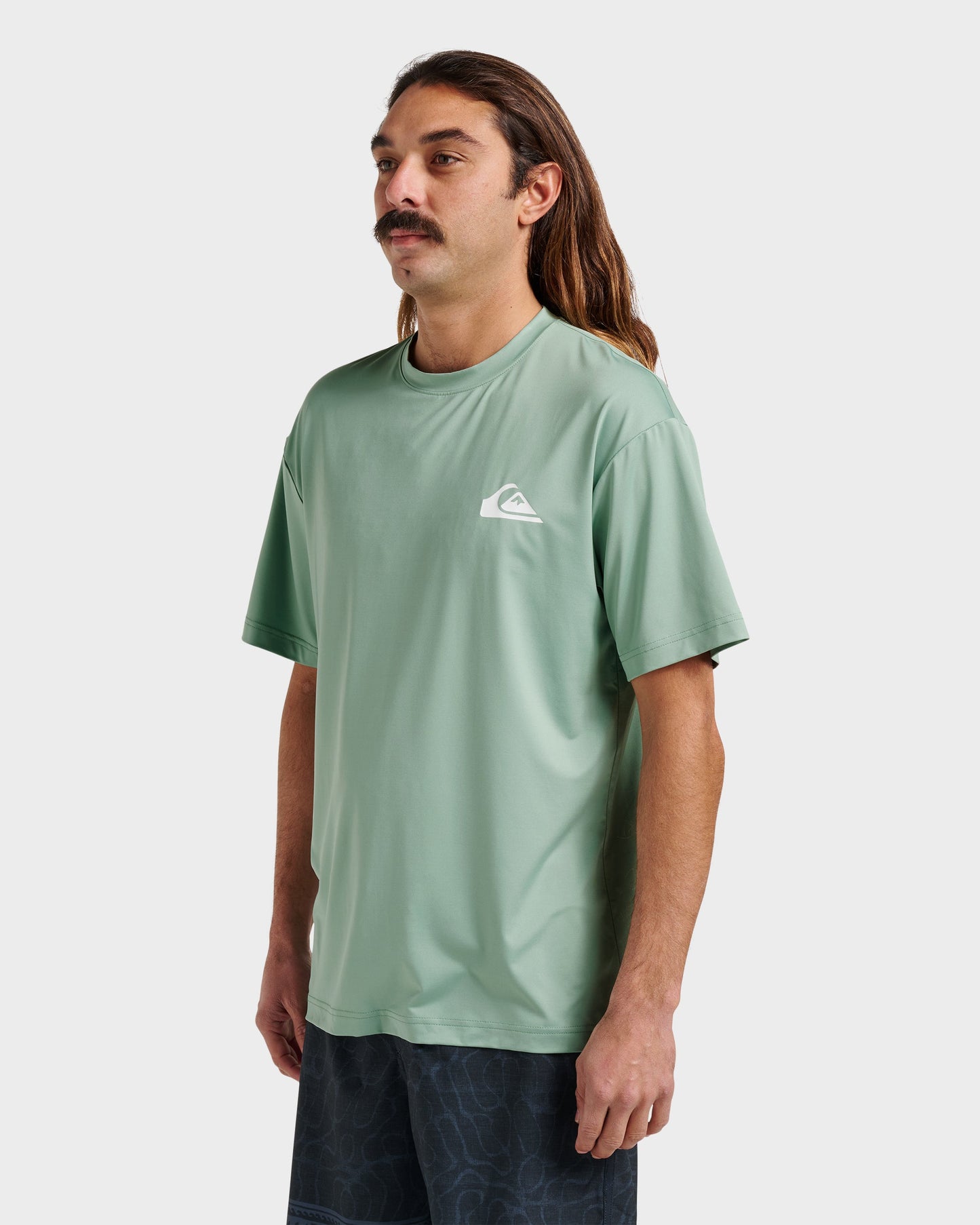 Everyday Short Sleeve Surf Tee - Granite Green - Quick Silver