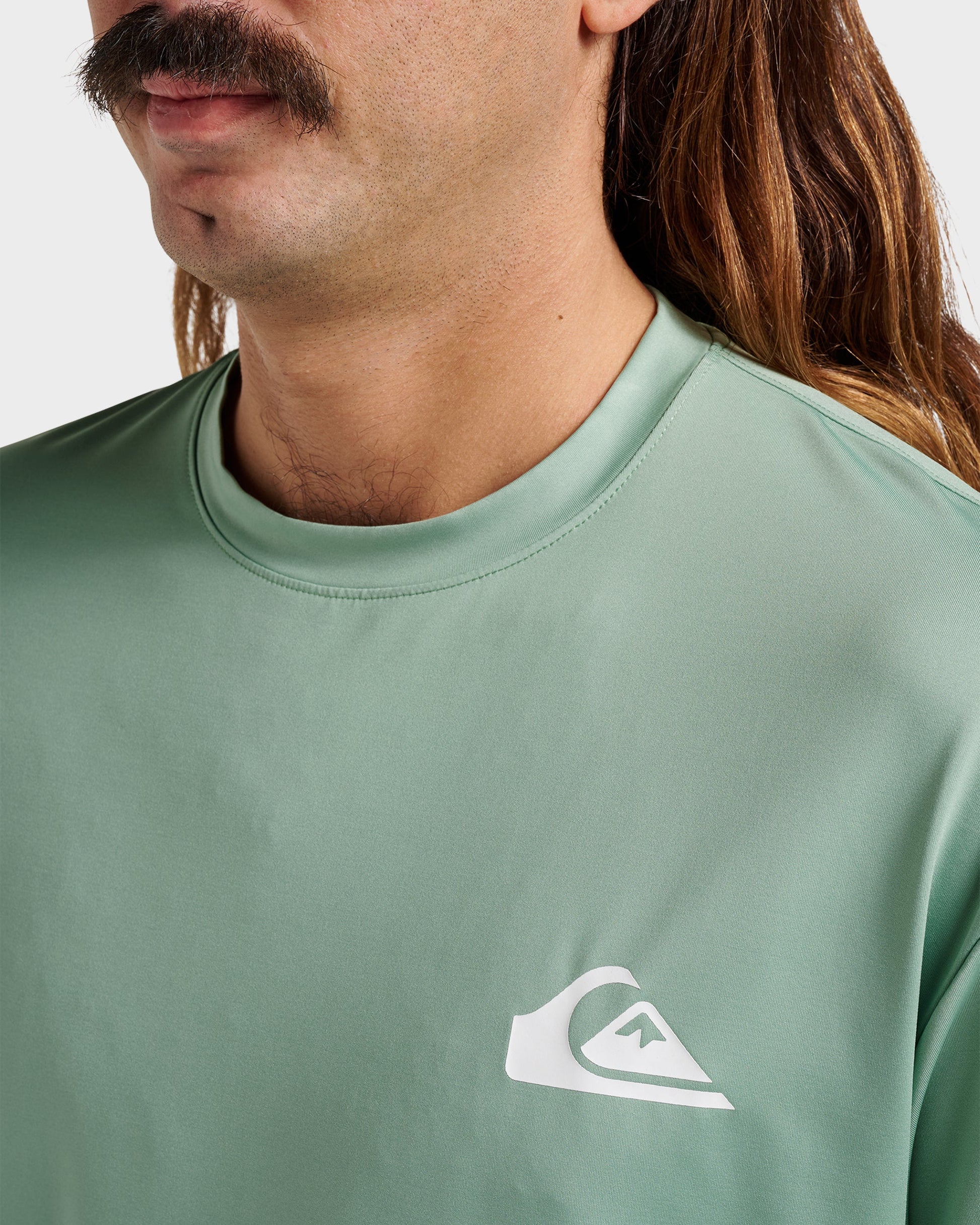 Everyday Short Sleeve Surf Tee - Granite Green - Quick Silver