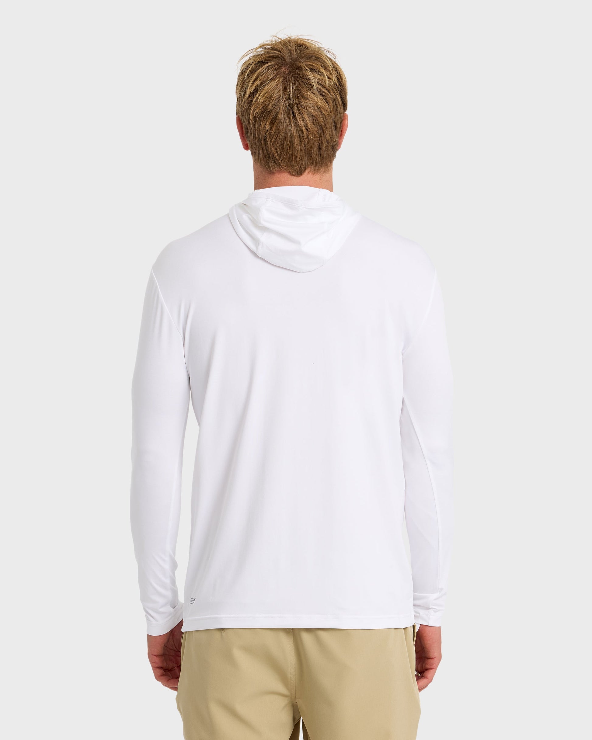 Everyday Hooded Surf Tee - White - Quick Silver