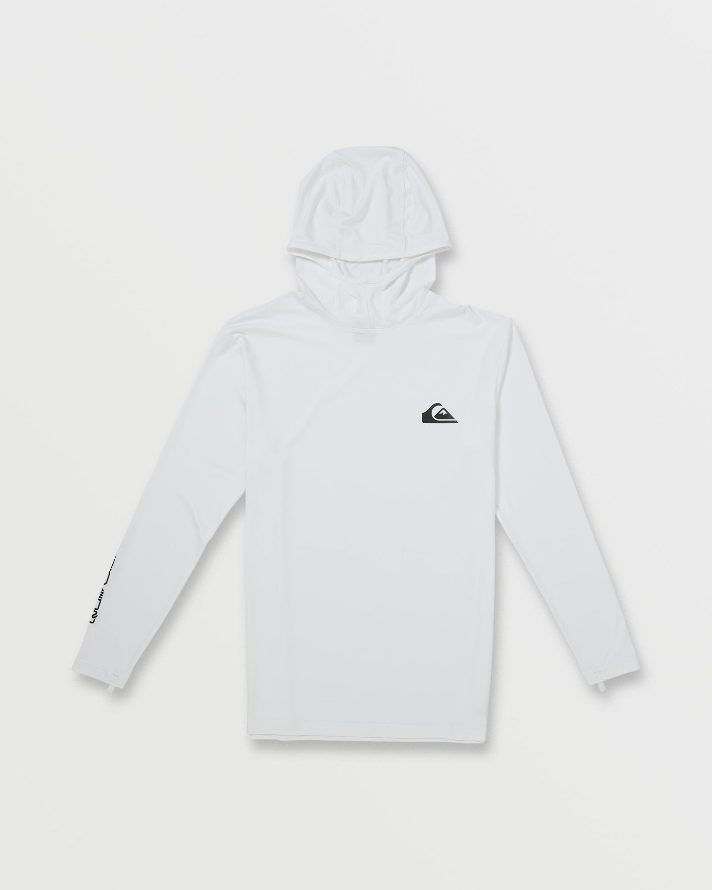Everyday Hooded Surf Tee - White - Quick Silver