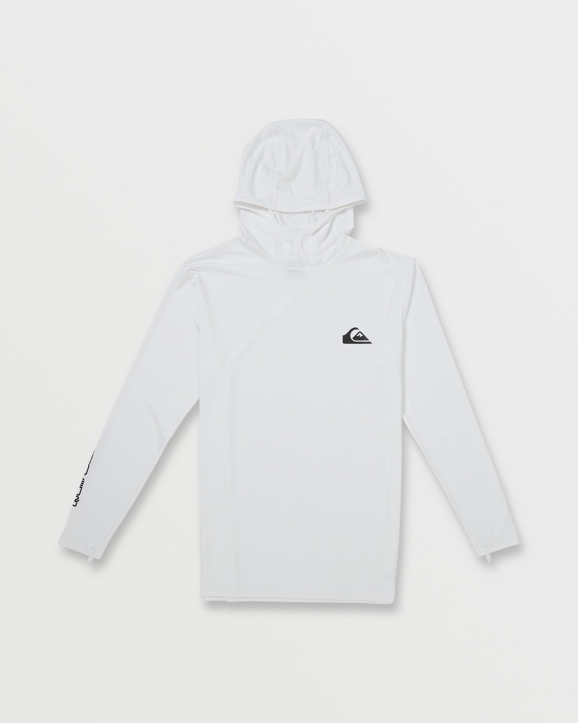 Everyday Hooded Surf Tee - White - Quick Silver