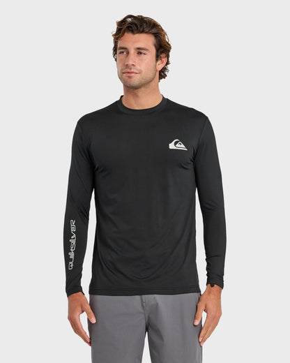Everyday Long Sleeve Surf Tee - Black - Quick Silver