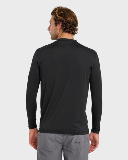 Everyday Long Sleeve Surf Tee - Black - Quick Silver