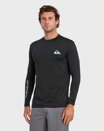 Everyday Long Sleeve Surf Tee - Black - Quick Silver