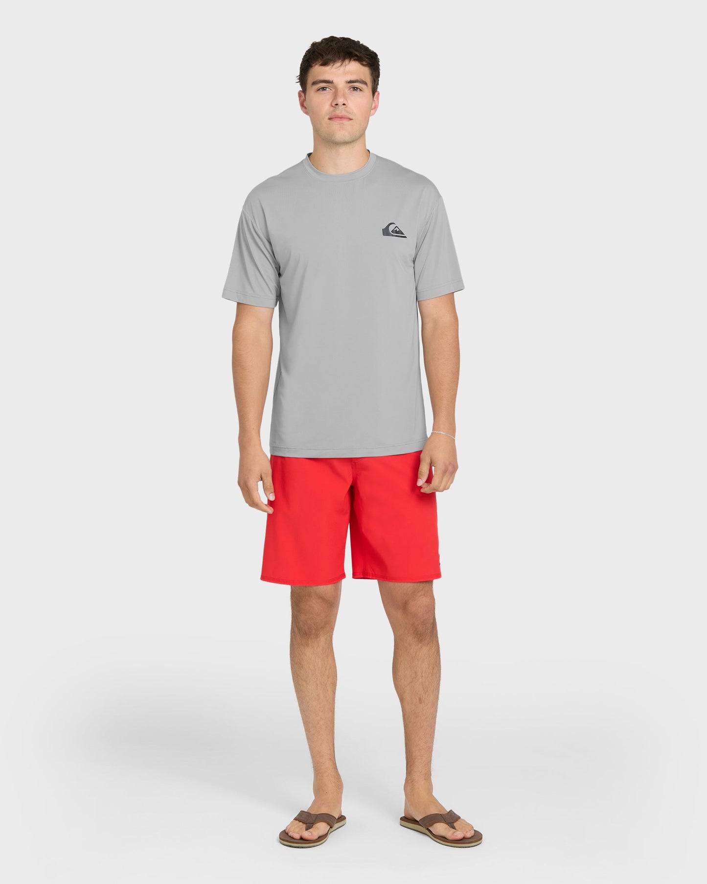 Everyday Short Sleeve Surf Tee - Smokedgray - Quick Silver