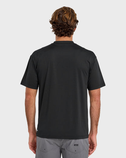 Everyday Short Sleeve Surf Tee - Black - Quick Silver