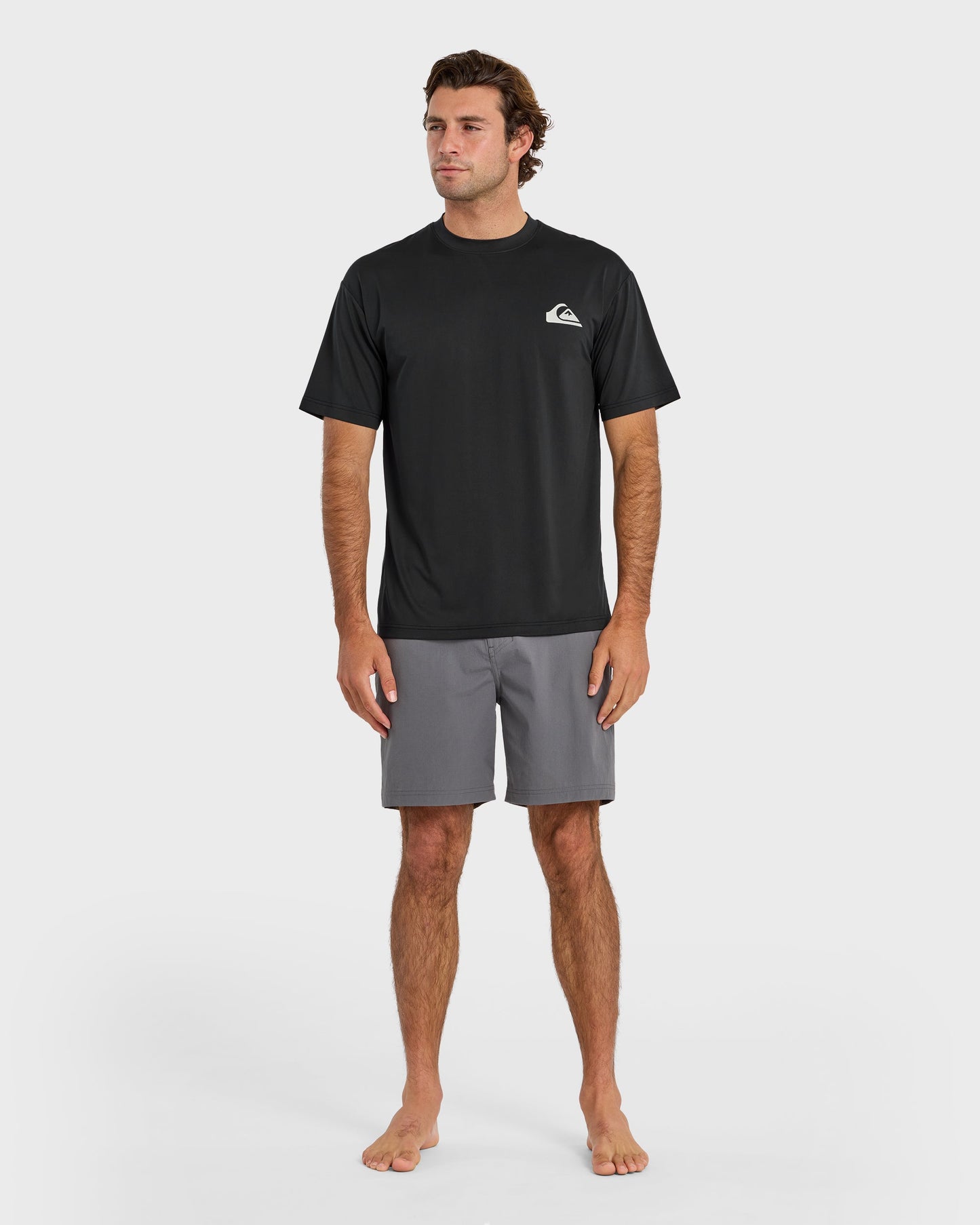 Everyday Short Sleeve Surf Tee - Black - Quick Silver