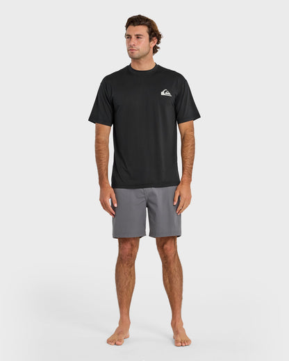 Everyday Short Sleeve Surf Tee - Black - Quick Silver