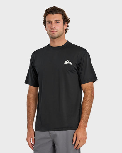 Everyday Short Sleeve Surf Tee - Black - Quick Silver