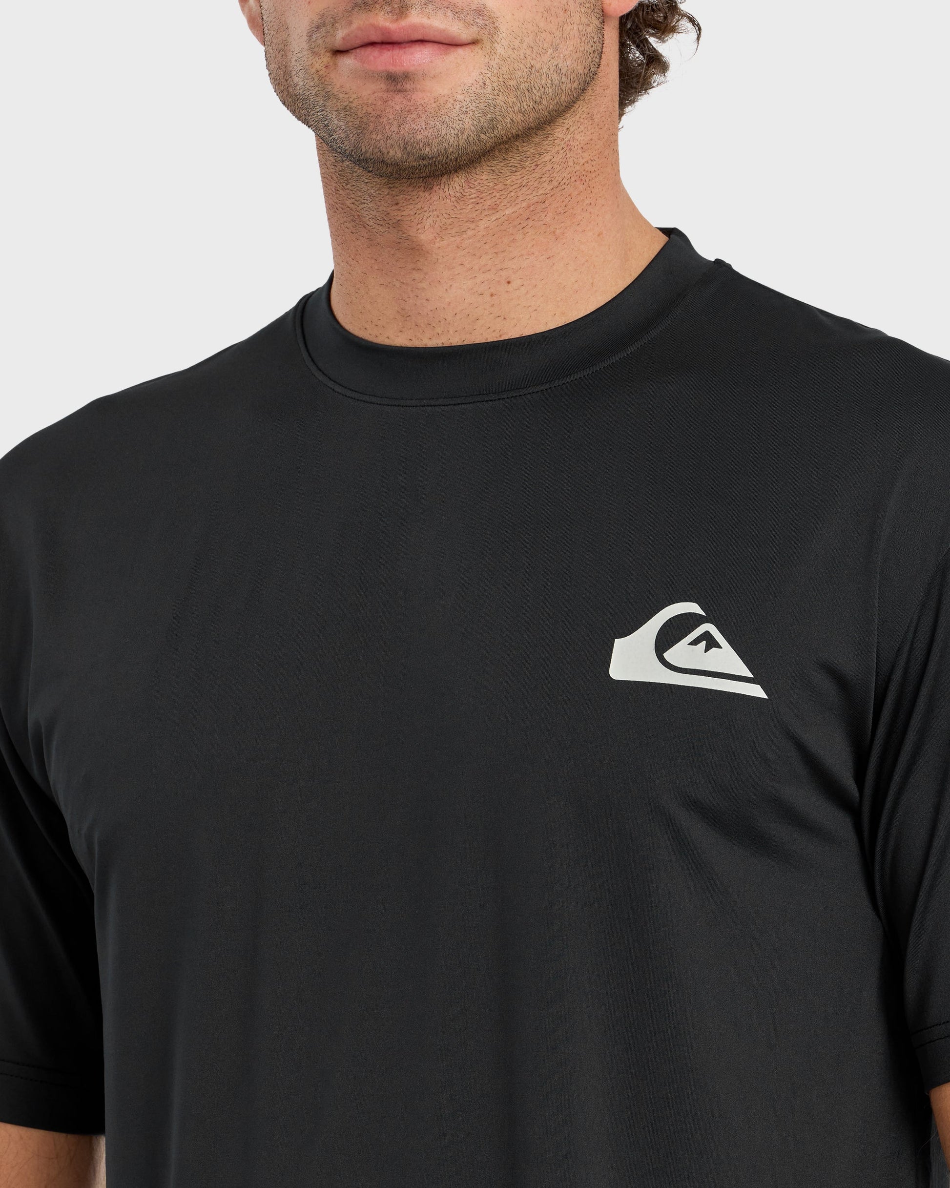 Everyday Short Sleeve Surf Tee - Black - Quick Silver