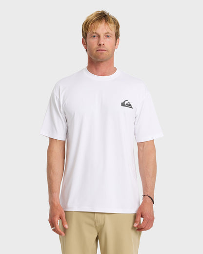 Everyday Short Sleeve Surf Tee - White - Quick Silver