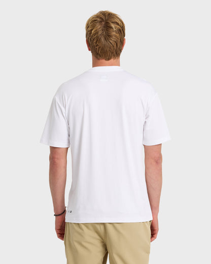 Everyday Short Sleeve Surf Tee - White - Quick Silver