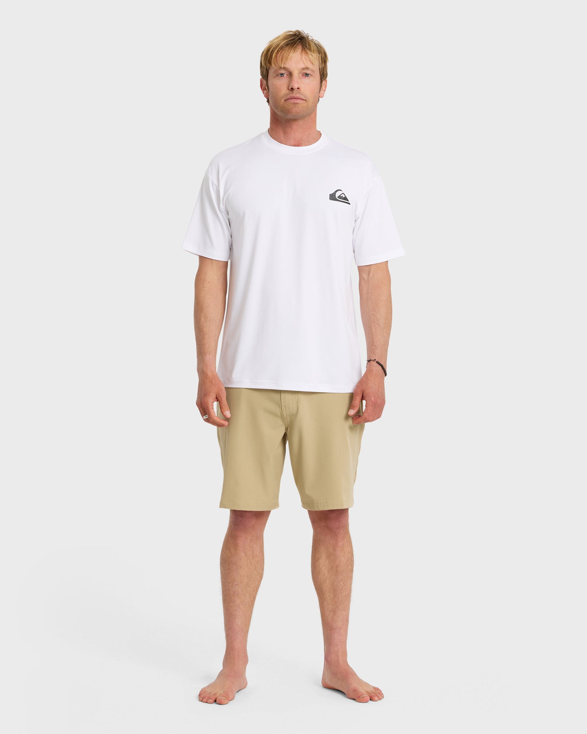 Everyday Short Sleeve Surf Tee - White - Quick Silver