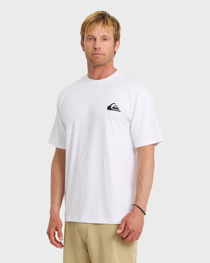 Everyday Short Sleeve Surf Tee - White - Quick Silver