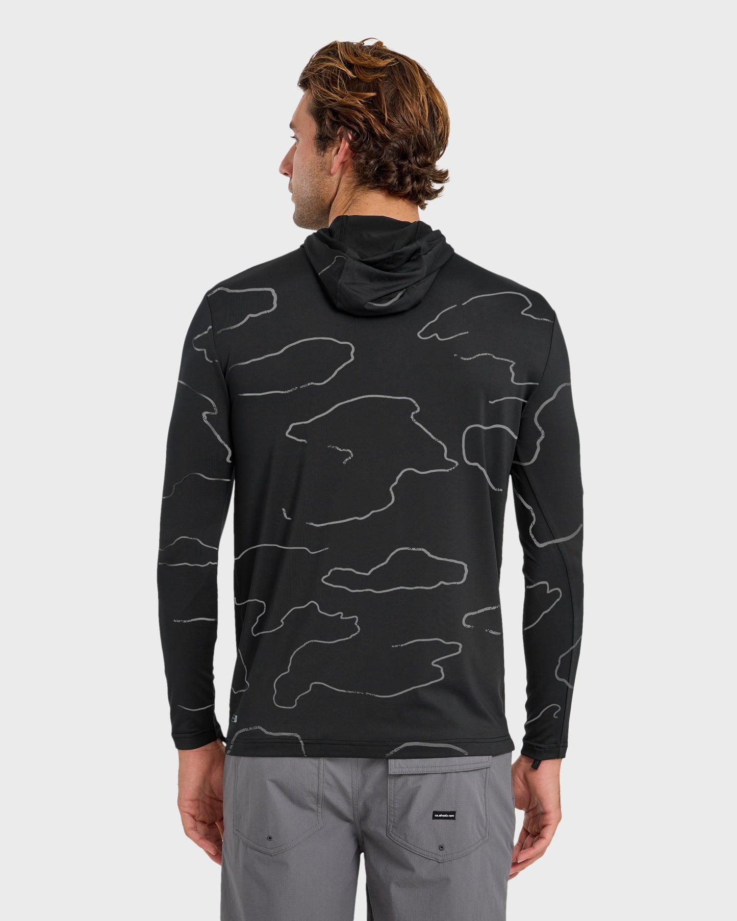 Everyday Hooded Surf Tee - Black - Quick Silver