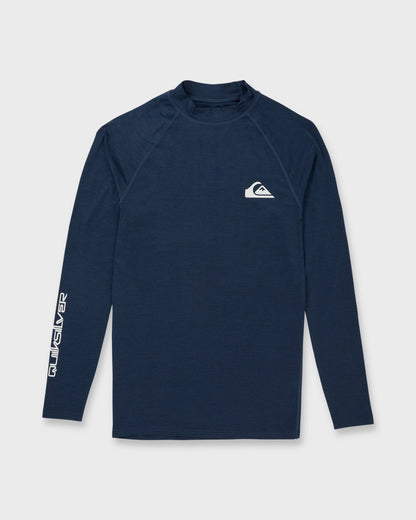 Everyday UPF 50 Long Sleeve Rashguard - Navy Heather - Quick Silver