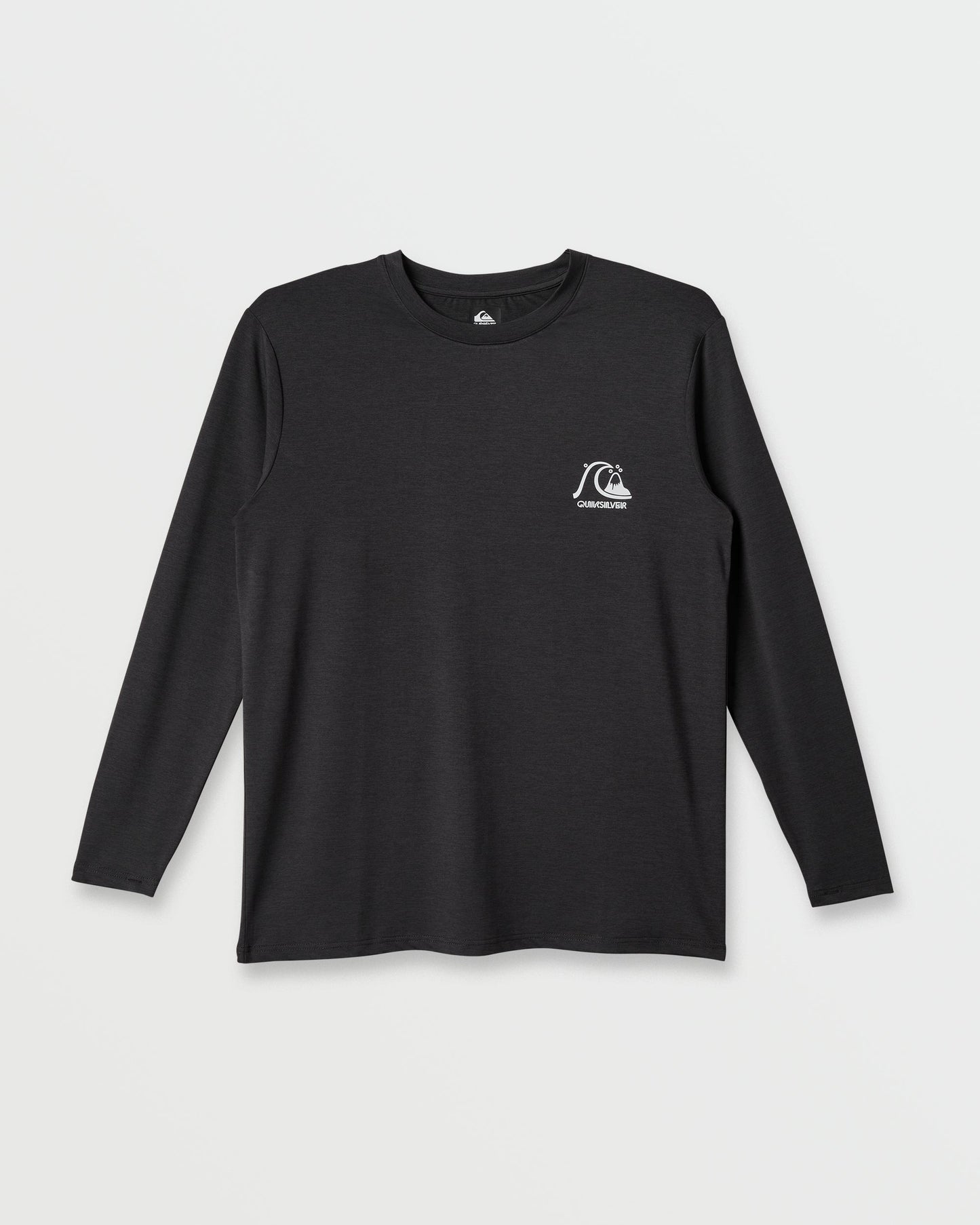 DNA Logo Surf Long Sleeve Surf Tee - Phantom Heather - Quick Silver