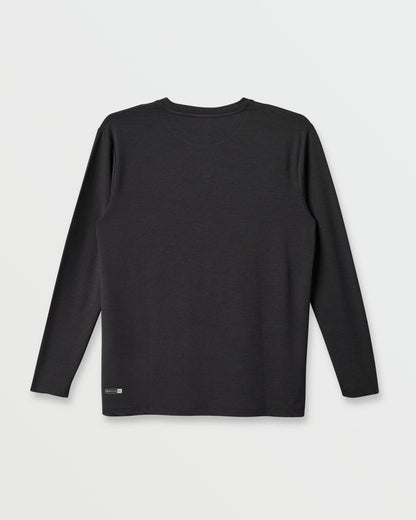 DNA Logo Surf Long Sleeve Surf Tee - Phantom Heather - Quick Silver