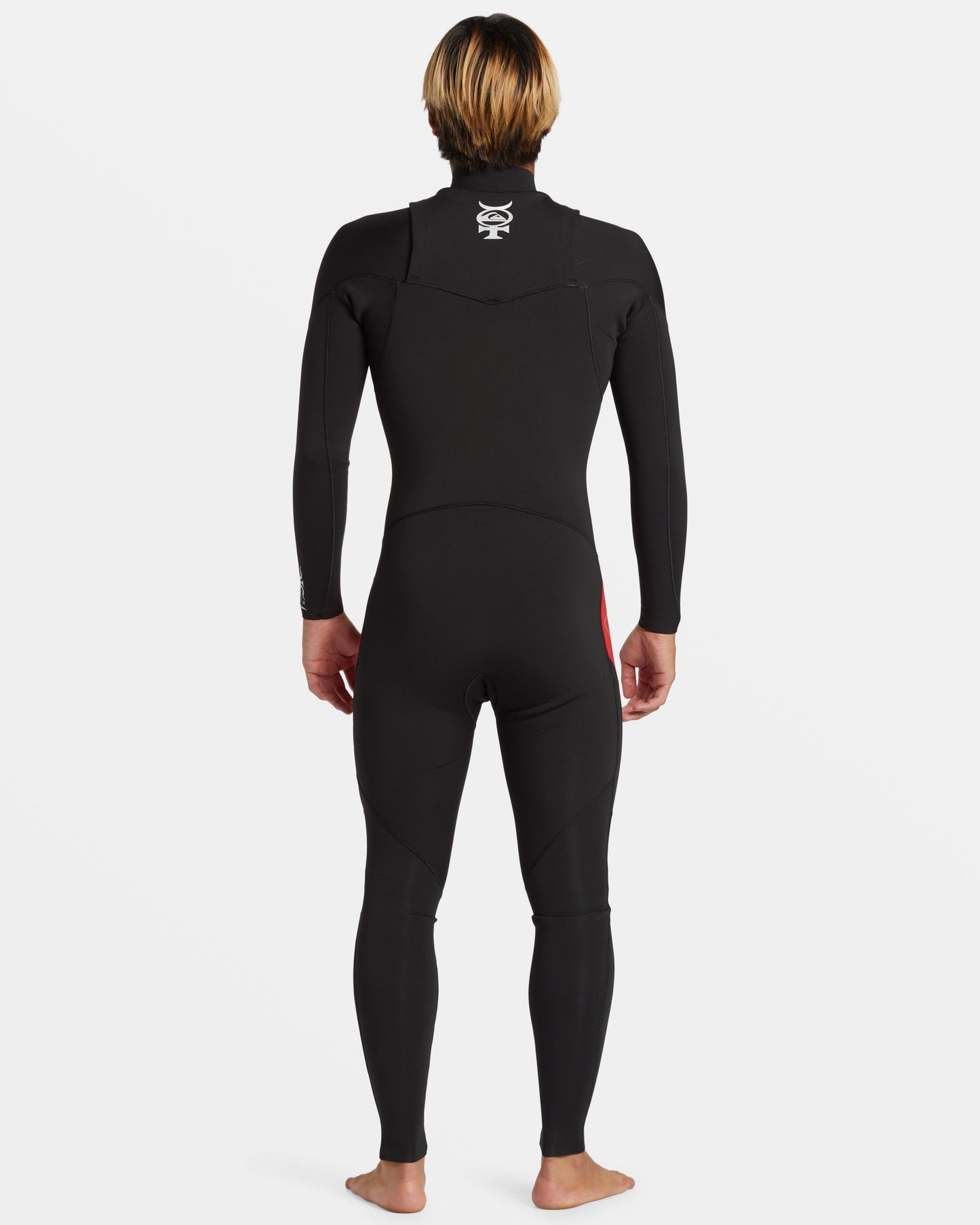 3/2mm Mercury Chest Zip GBS Wetsuit - High Risk Red - Quick Silver
