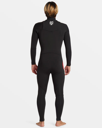 3/2mm Mercury Chest Zip GBS Wetsuit - High Risk Red - Quick Silver