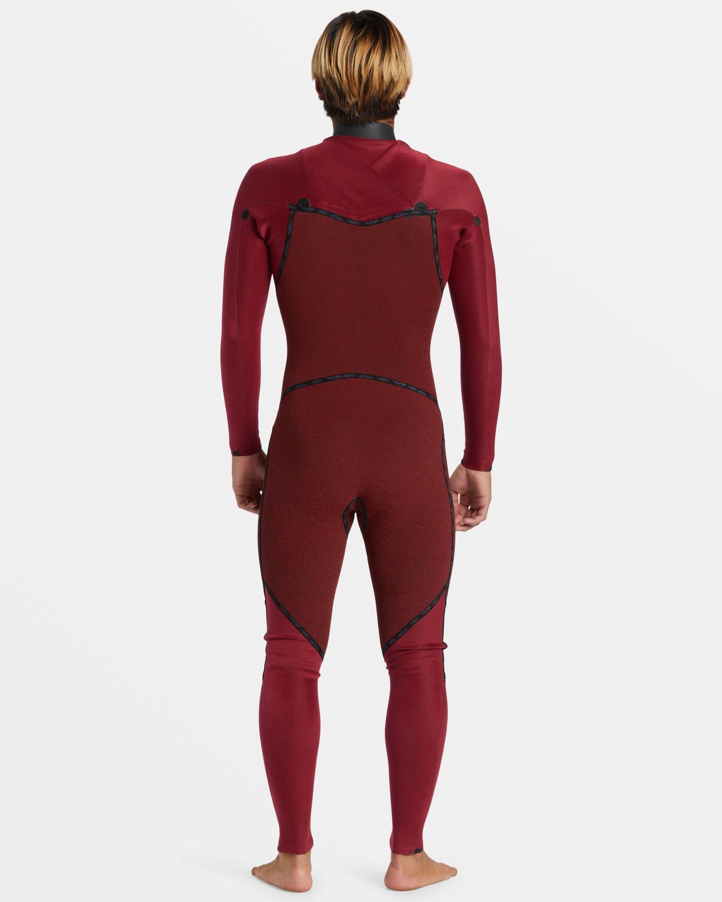 3/2mm Mercury Chest Zip GBS Wetsuit - High Risk Red - Quick Silver
