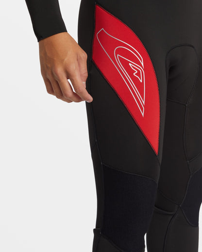3/2mm Mercury Chest Zip GBS Wetsuit - High Risk Red - Quick Silver