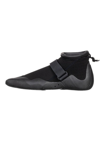 2mm Everyday Sessions Flatlock Wetsuit Boots - Black - Quick Silver