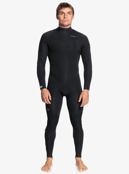 4/3mm Everyday Sessions GBS Back Zip Wetsuit - Black - Quick Silver