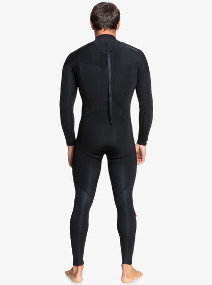4/3mm Everyday Sessions GBS Back Zip Wetsuit - Black - Quick Silver