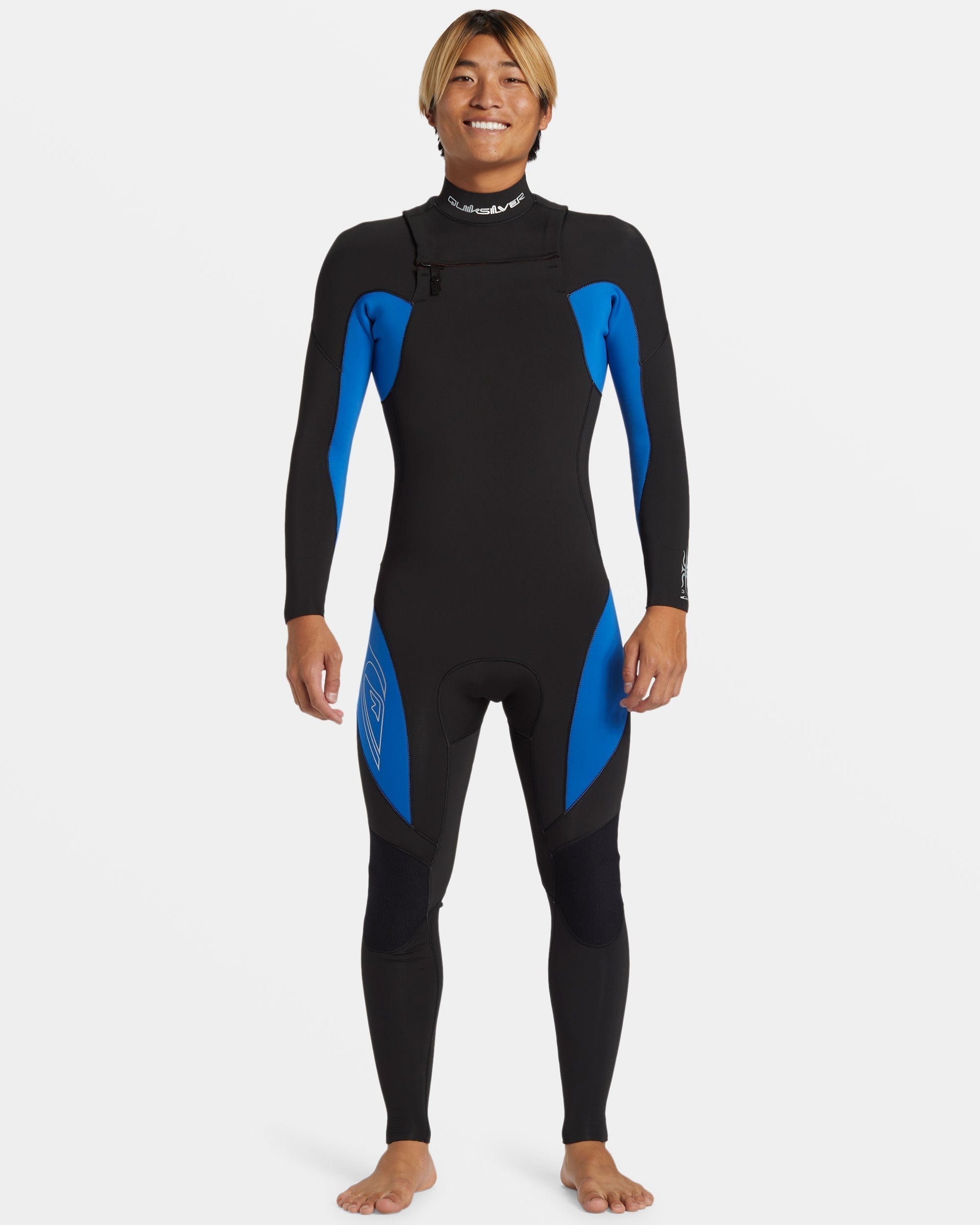 3/2mm Mercury Chest Zip GBS Wetsuit - Olympian Blue - Quick Silver