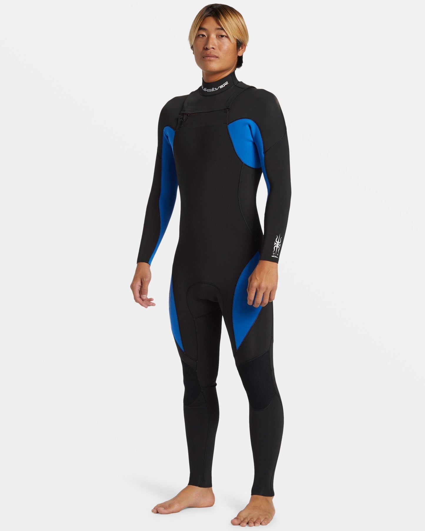 3/2mm Mercury Chest Zip GBS Wetsuit - Olympian Blue - Quick Silver
