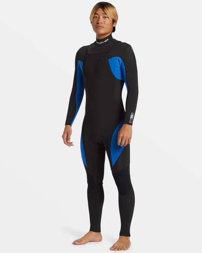 3/2mm Mercury Chest Zip GBS Wetsuit - Olympian Blue - Quick Silver