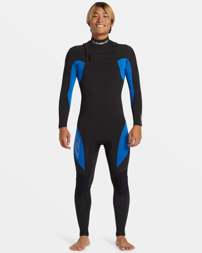 4/3mm Mercury Chest Zip GBS Wetsuit - Olympian Blue - Quick Silver