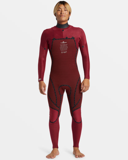4/3mm Mercury Chest Zip GBS Wetsuit - Olympian Blue - Quick Silver