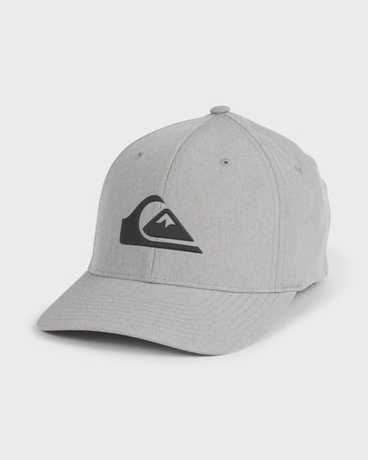 Amped Up Flexifit Hat - Sleet Gray Heather - Quick Silver