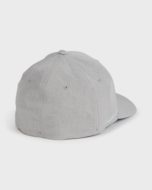 Quick Silver Amped Up Flexifit Hat - Sleet Gray Heather