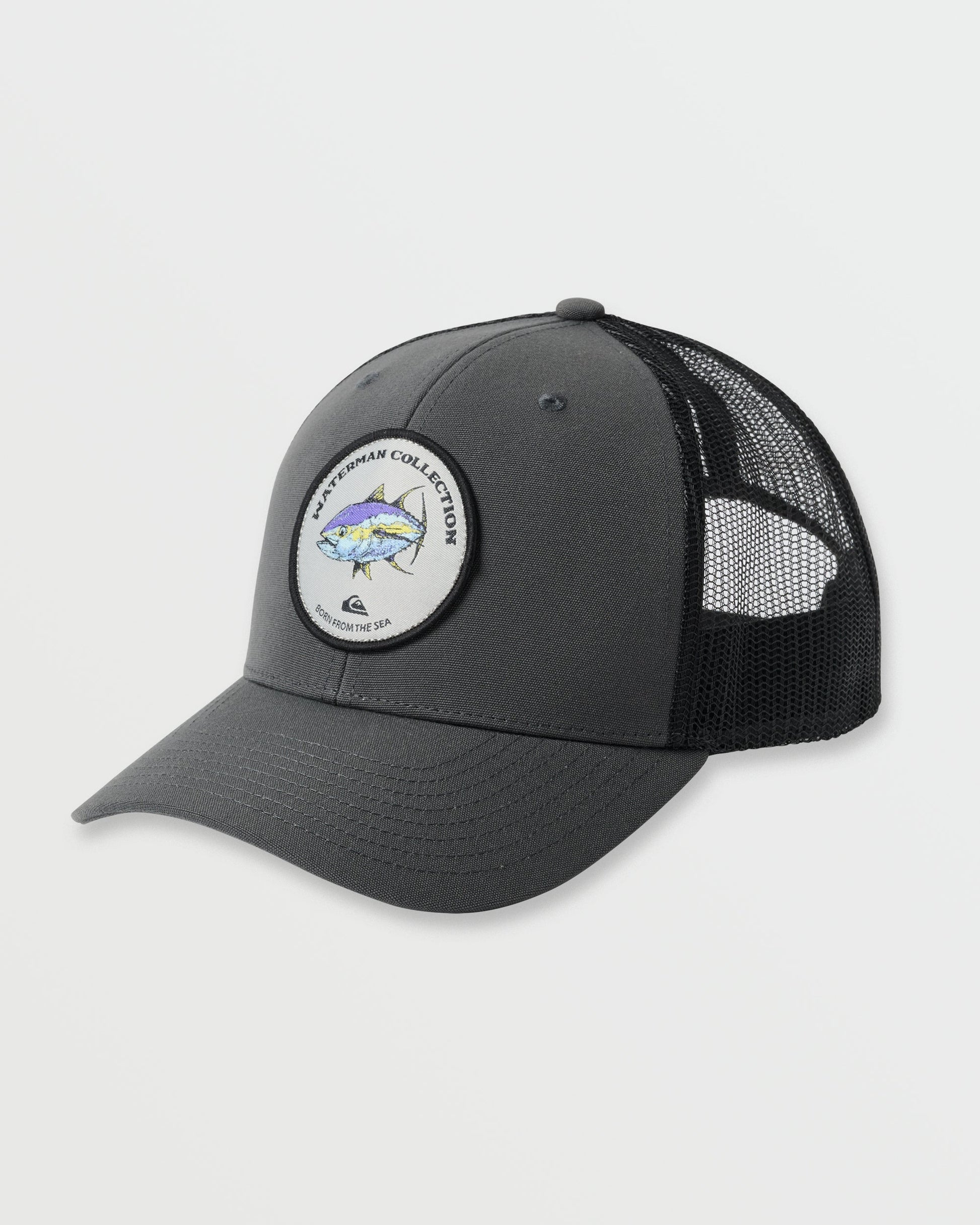 Waterman Hooked On Ahi Hat - Phantom - Quick Silver