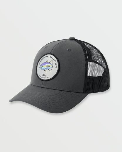 Waterman Hooked On Ahi Hat - Phantom - Quick Silver