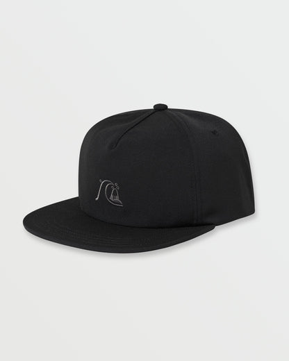 DNA Bubble Snapback Hat - Black - Quick Silver
