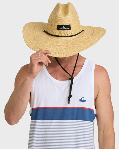 Pierside Packable Hat - Natural - Quick Silver