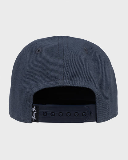 BinkyBro x Quiksilver Navy Hat - Quick Silver