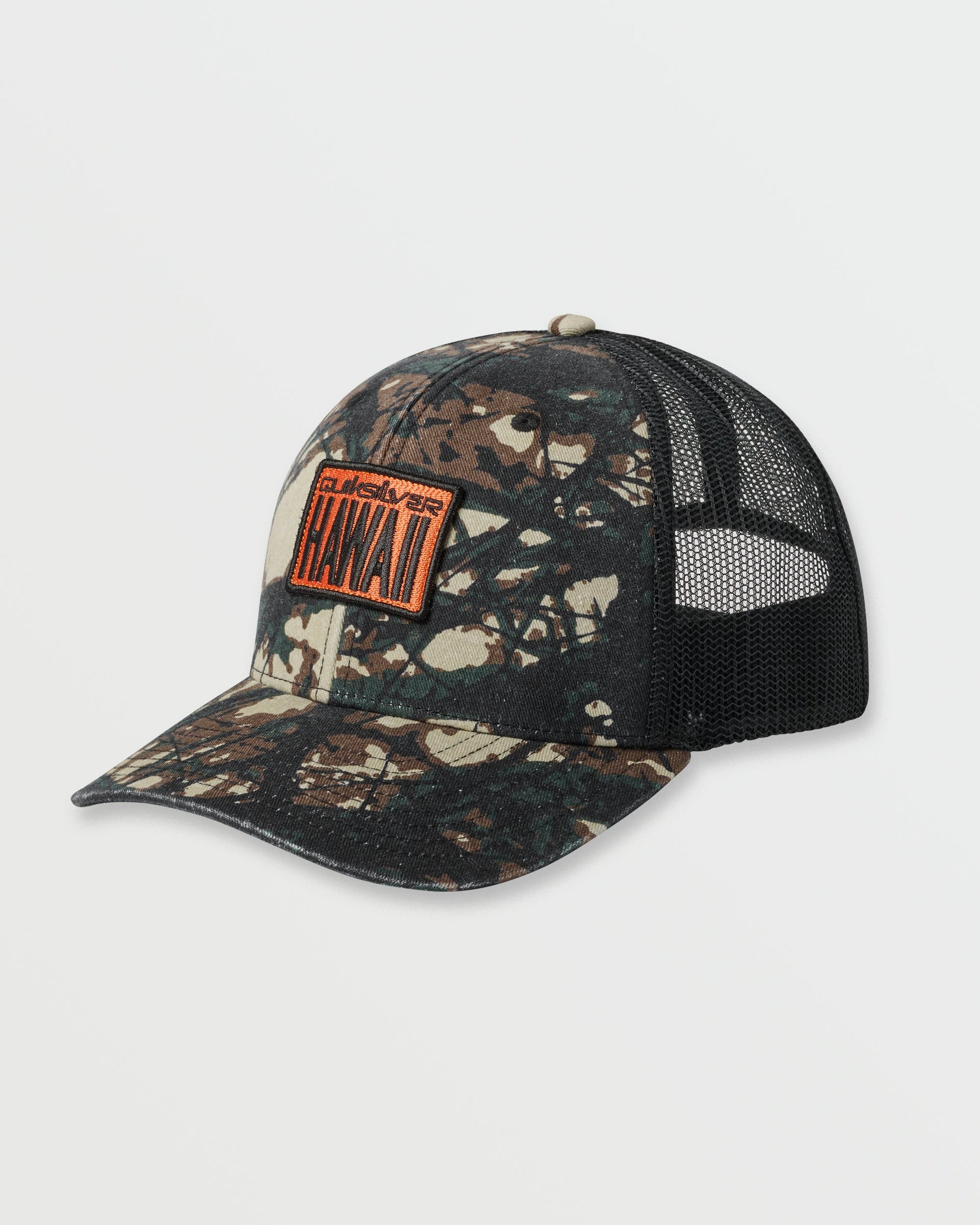 Hi Hunter Trucker Hat - Camo - Quick Silver