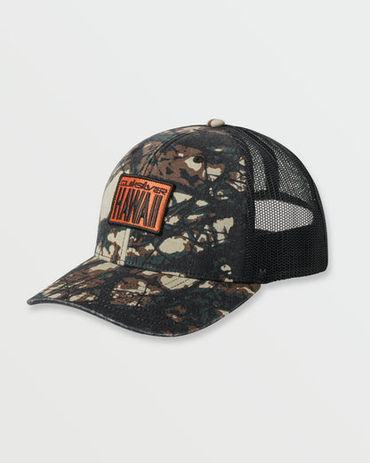Hi Hunter Trucker Hat - Camo - Quick Silver