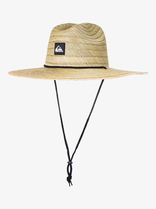 Pierside Straw Lifeguard Hat - Natural - Quick Silver
